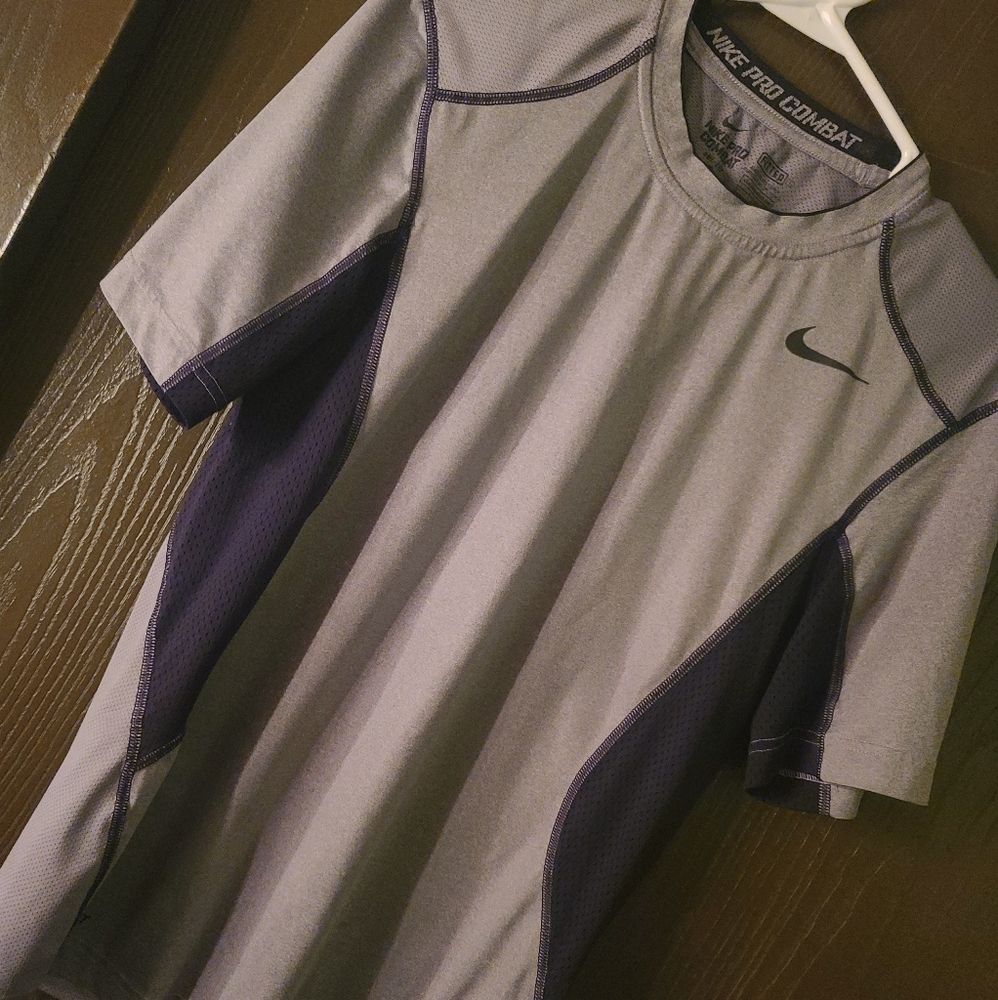 Boys Nike Pro combat shirt